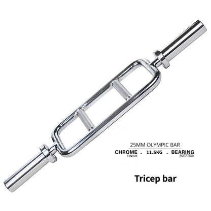 MMB Olympic Bar Weight Lifting Gym Barbell 50mm With Bearings