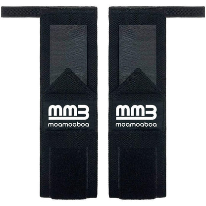 MMB Karpo Weightlifting Wrist Wraps (Competition Grade) 45cm Professional Quality Wrist Support with Heavy Duty Thumb Loop - Best Wrap for Powerlifting, Strength Training, Bodybuilding
