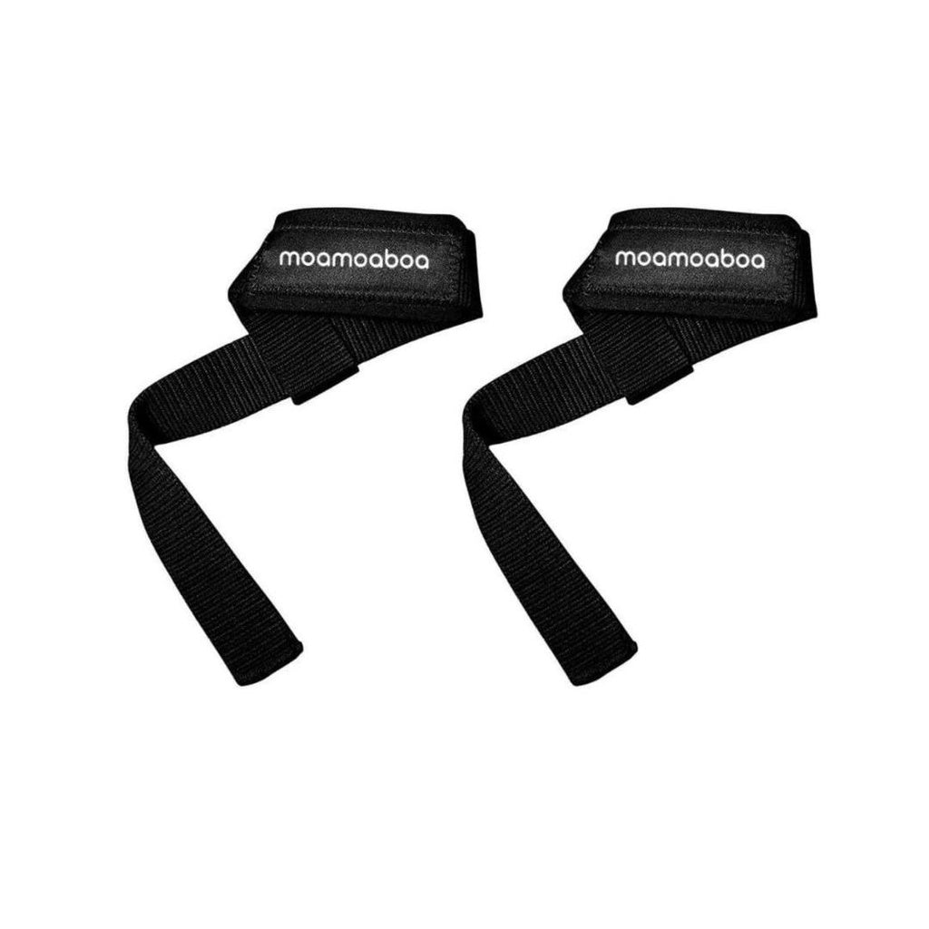 MMB Louka Lifting Wrist Straps - Enhanced Support for Weightlifting, Bodybuilding, Powerlifting, Strength Training, and Deadlifts - Premium Padded Neoprene with 18-inch Cotton Straps