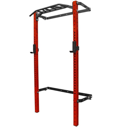 Pato Foldable Squat Rack with Multi-Grip Bar Deploy in 3 Seconds