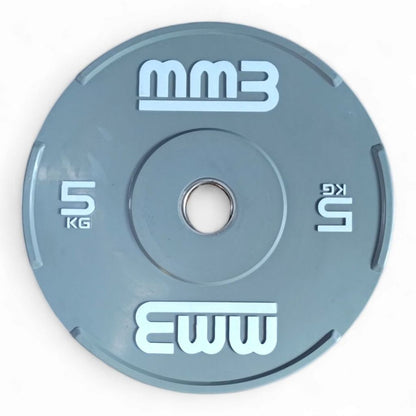 MMB Toxo Coloured Bumper Weight Plates One Pair