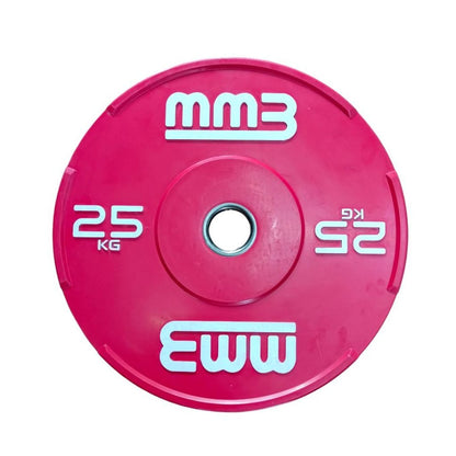 MMB Toxo Coloured Bumper Weight Plates One Pair