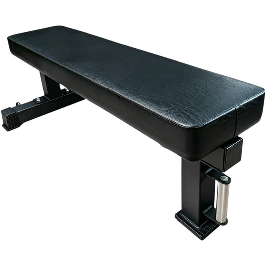 MMB Niki Heavy Duty Flat Weight Utility Bench - Competition Bench Rated 500kg Weight Capacity