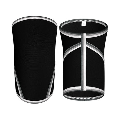 Knee Sleeves (1 Pair) - Knee Sleeve & Compression Brace for Squats, Fitness, Weightlifting, and Powerlifting - Moamoaboa 7MM Sleeve Pair - For Men & Women