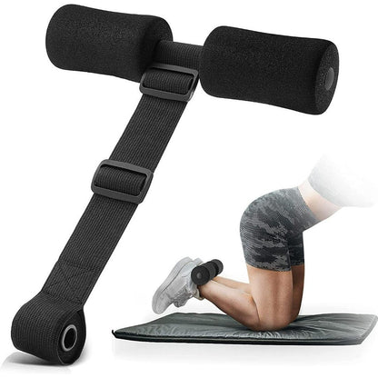 Nordic Hamstring Curl Strap - Premium Home Workout Gear - 10 Second Setup Nordic Curl - Rated for 300+ pounds - Used for Hamstring Curls, Spanish Squats, Ab Workout, Nordic Curl