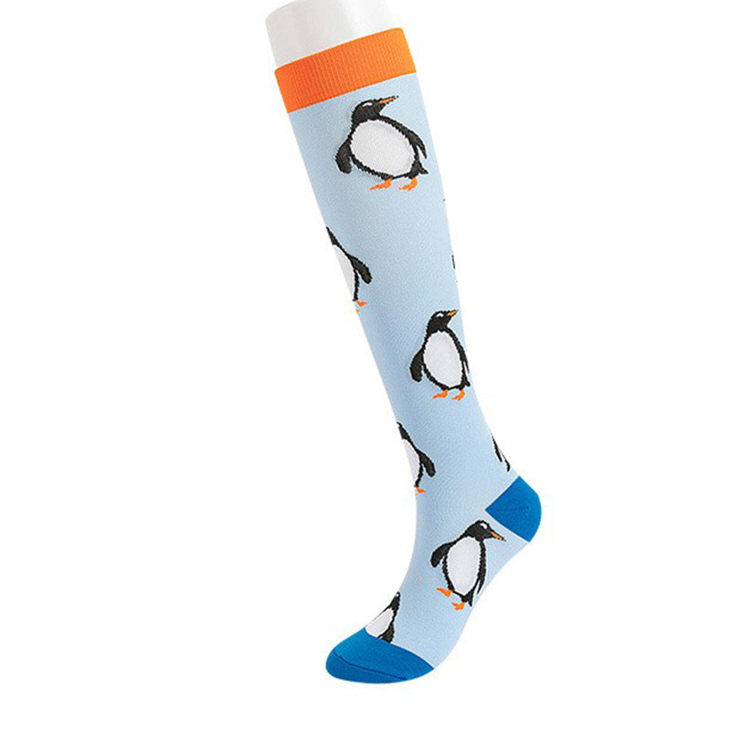 男士及膝压缩袜运动袜 20-30mmHg 水肿 糖尿病 静脉曲张 跑步 女士马拉松压缩袜