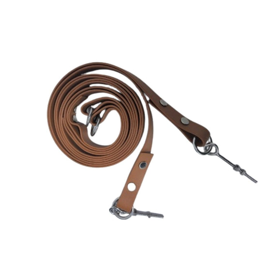 Part: Reformer Pulling Leather Strap Pair