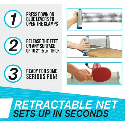Portable Ping Pong Paddle Set