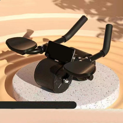 Abs Roller With Timer Multi-Functional Abdominal Wheel Automatic Rebound Abdominal Training Auxiliary ab roller workout