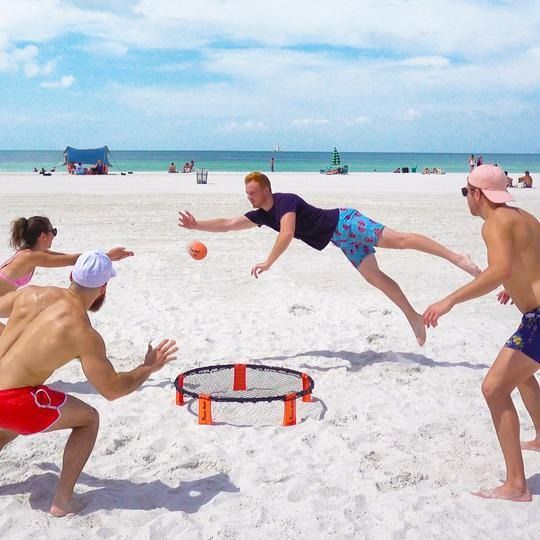 Spikeball Standard 1 Ball Kit - Game for The Backyard, Beach, Park, Indoors