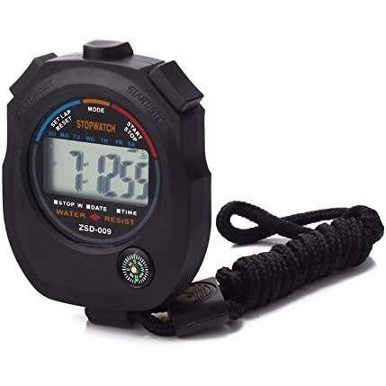 Multi-Function Electronic Digital Sport Stopwatch Timer, Large Display with Date Time and Alarm Function,Suitable for Sports Coaches Fitness Coaches and Referees