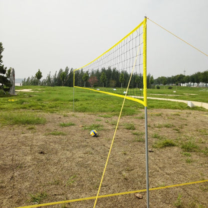 Sports Volleyball Net Sets - Backyard + Beach Portable Volleyball Set for Kids + Adults - Volleyballs + Nets with Poles + Equipment Included - Carry Bag for Storage + Transport