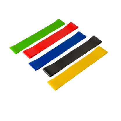 Set of 5 Resistance Band / Mini Band / Yoga Band / Exercise Band / 5 IN 1 SET