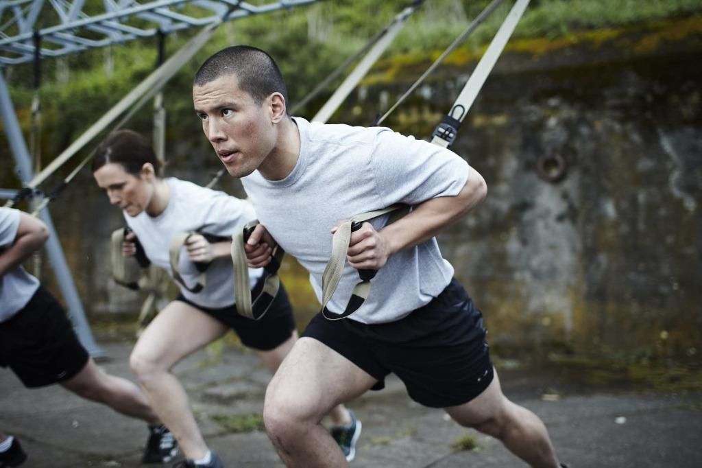 TRX Tactical Gym: The Most Durable Bodyweight Suspension Trainer Free Rugged Mesh Travel Bag