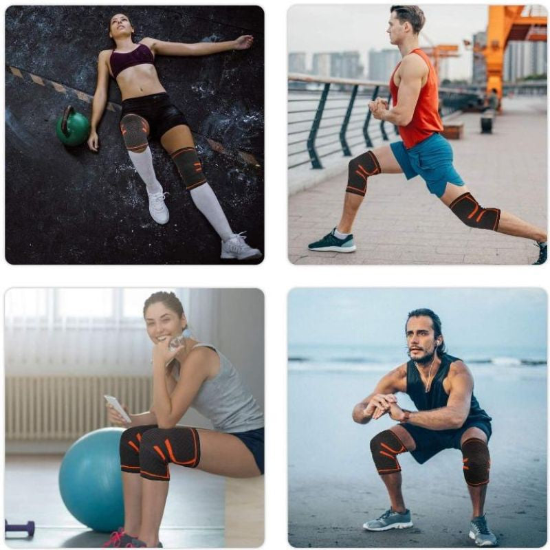 Compression Knee Guard Comfortable Breatheable Support Anti Slip Pain Relief Elastic Leg Protect