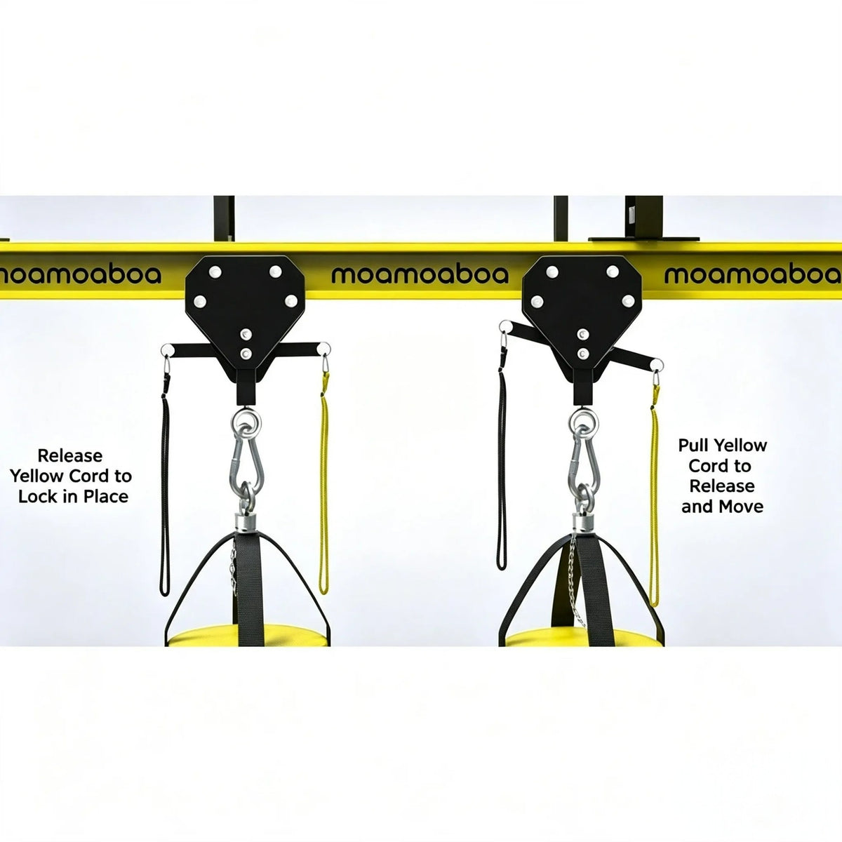 Troka Punching Bag I-Beam Rolling Mount