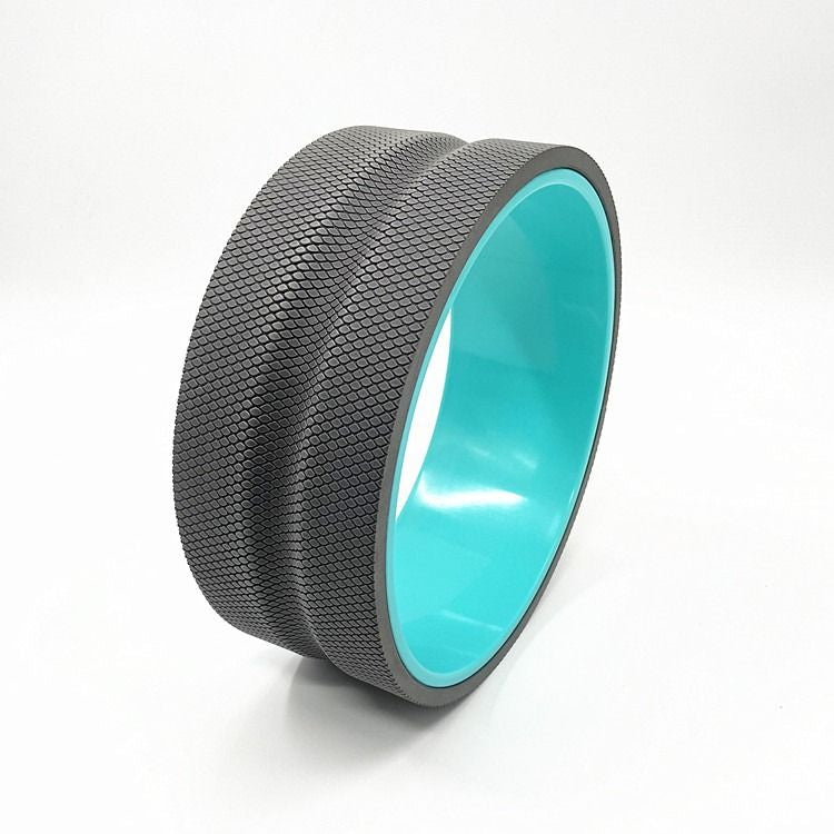 Tula Wheel Foam Roller - Targeted Muscle Roller for Deep Tissue Massage, Back Stretcher with Foam Padding