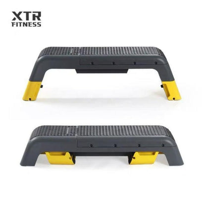 Vimat Foldable Adjustable Aerobic Stepper Deck Dumbell Gym Bench