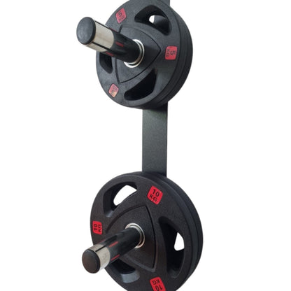 MMB Vatou Wall Mounted Plate Storage Olympic Weight Plate Holder