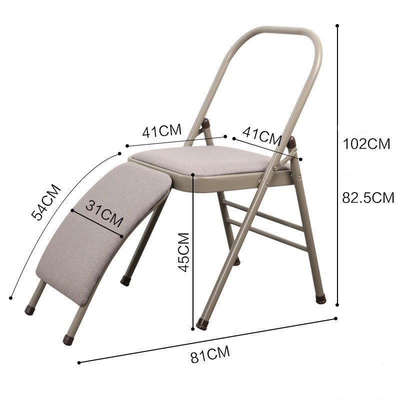 Yoga Chair Multifunctional Yoga Yoga Auxiliary Chair Thick Thick Folding Chair