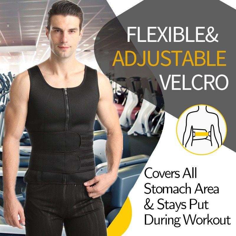 Zesto Men’s Adjustable Sauna Vest