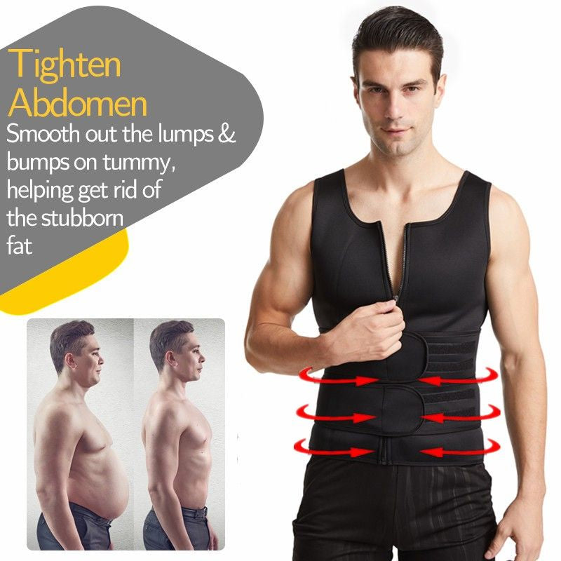 Zesto Men’s Adjustable Sauna Vest
