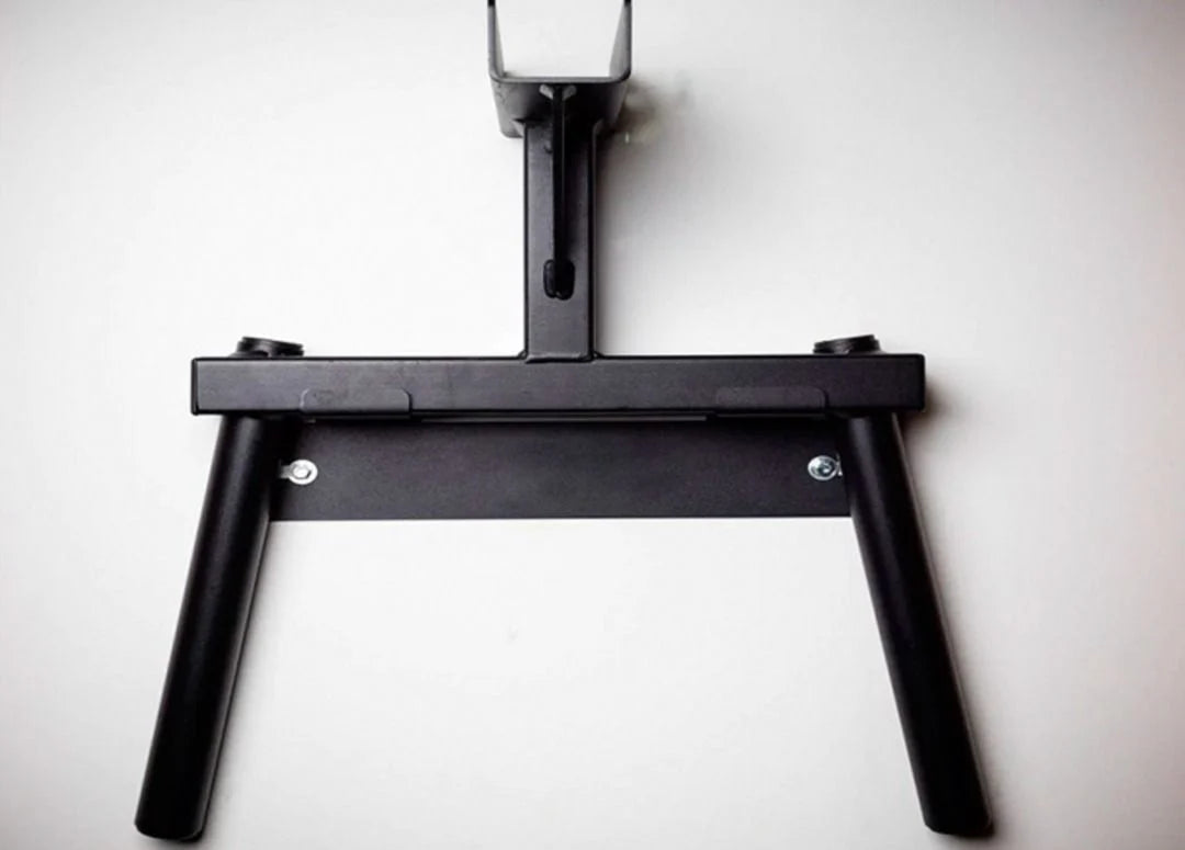Dip Station Holder Mounting Hardware Included Wall Mounted Storage Hanger Multi Purpose Dip Bar Rack for Bars Garage Home Gym