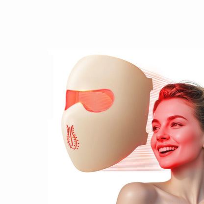 New Hello Face 4D LED Red Light Therapy Face Mask Wireless 311LEDs 4 Modes