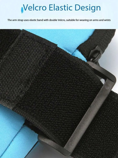 Unisex Running Armband Phone Holder, Arm Pouch Wrist Bag For Outdoor Sports