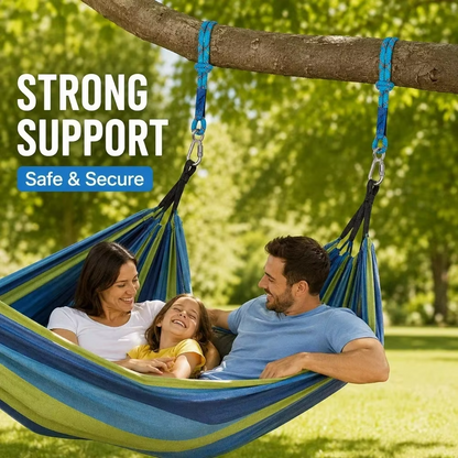 1 PCS Swing Ropes Hammock Extensions, Heavy-Duty Multi-Use Hanging Rope for Outdoor Weatherproof & UV-Resistant Web & Saucer Swings