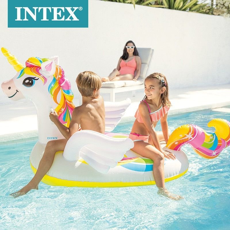 INTEX Animal Ride-on Pool Float Swimming Pool Toy Party Toy Inflatable