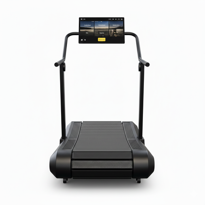MMB Aeres Professional Smart Curved Treadmill | Non-Motorized | HD Touch Screen