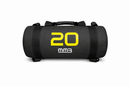 MMB Duna预加重力量沙袋，采用Metaxi加固型重型尼龙背带和提手，内部采用实心球设计，HYROX 