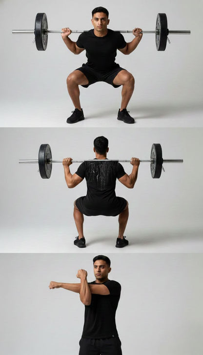 MMB EXO I Training T Shirt Squat Tee