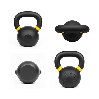 MMB黑色粉末涂层硬式铸铁壶铃