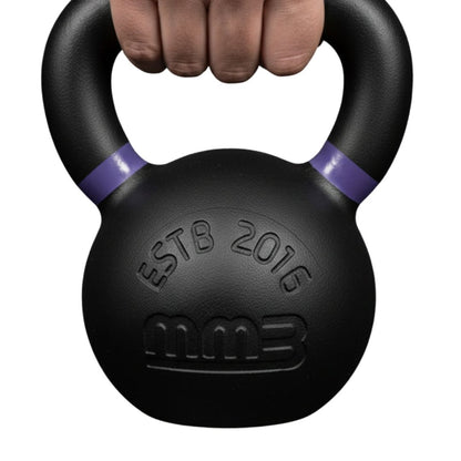 MMB黑色粉末涂层硬式铸铁壶铃