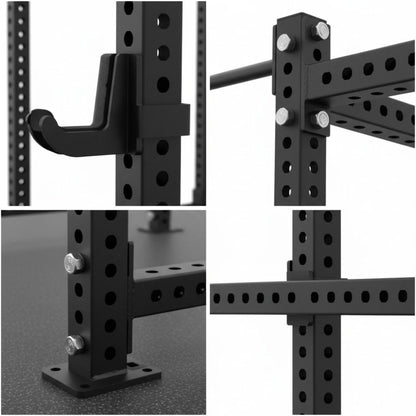 MMB Power Squat Rack/Squat Rack Attachment
