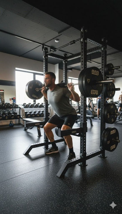 MMB Power Squat Rack/Squat Rack Attachment