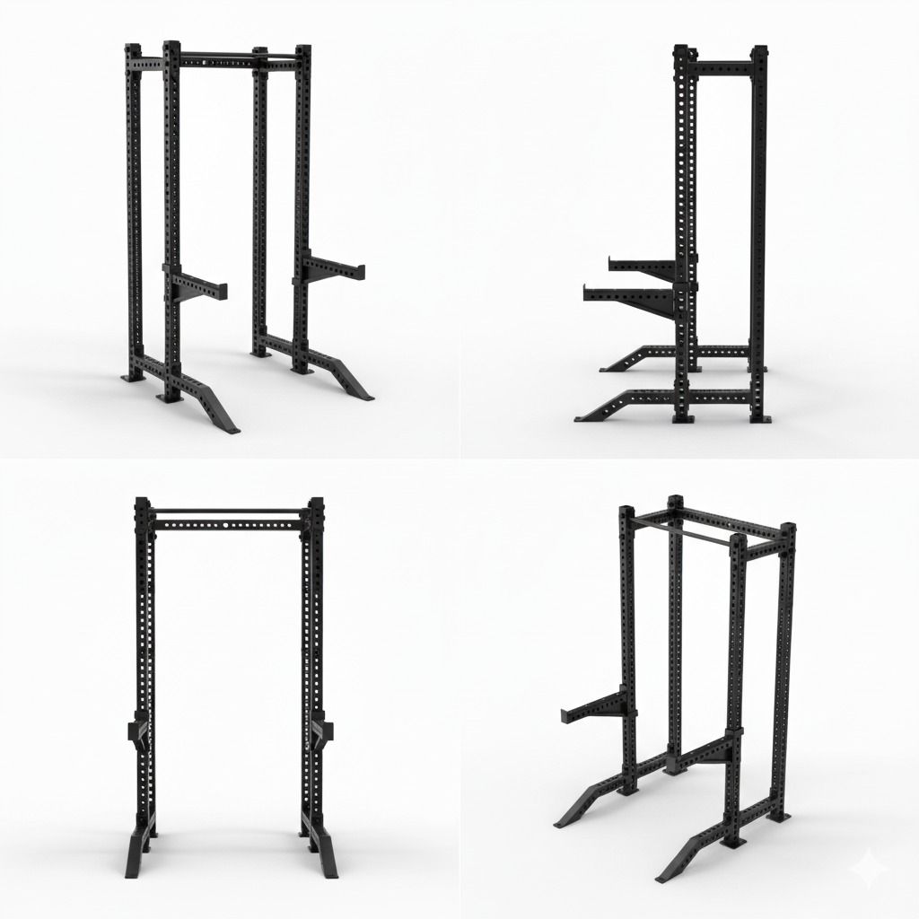 MMB Power Squat Rack/Squat Rack Attachment