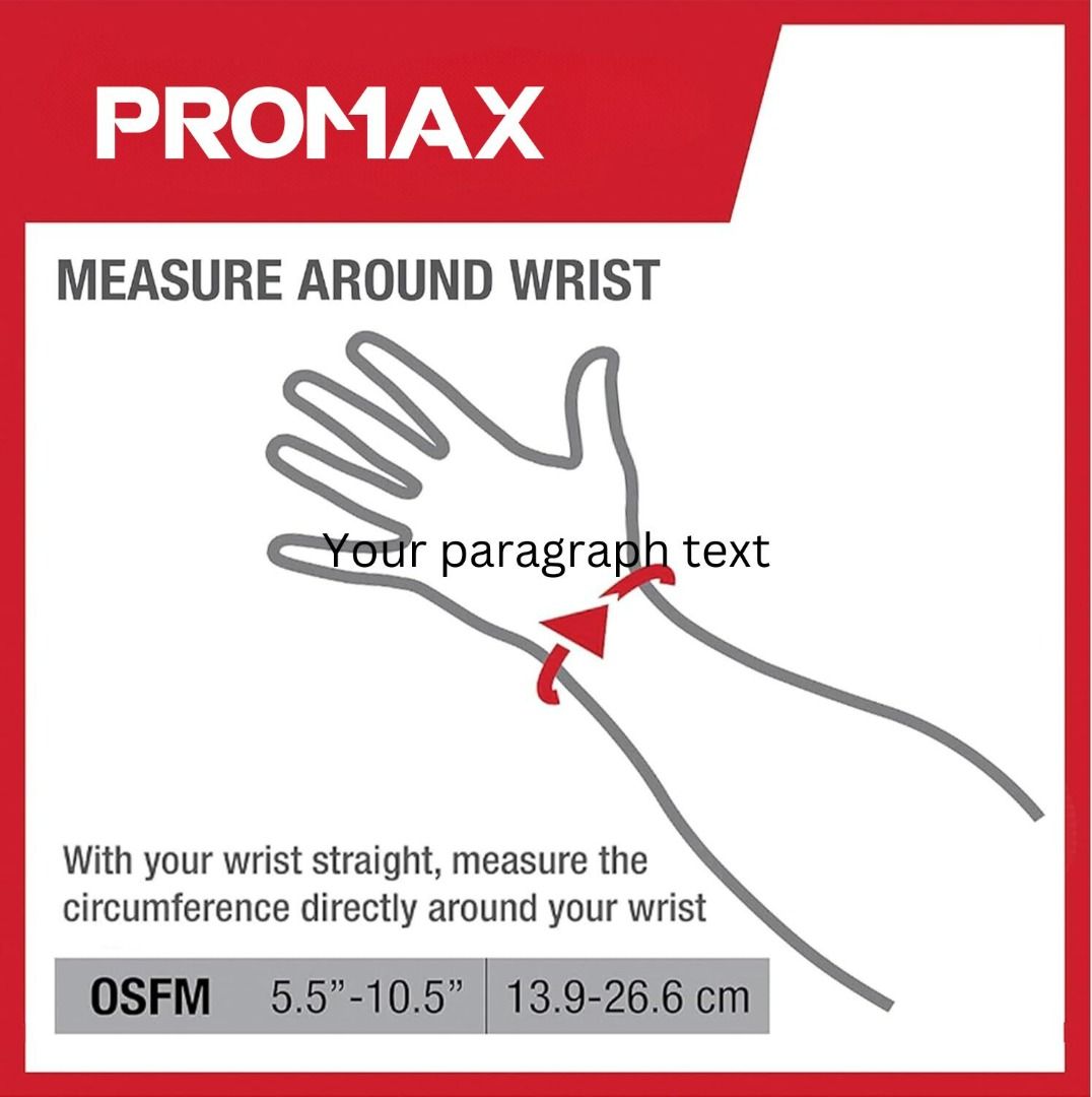 Promax Adjust-to-Fit Thumb Stabilizer, Spica Splint, Thumb Pain Relief Brace for Men and Women, Ideal for De Quervain's Tenosynovitis, Arthritis, Sprains, Fits Right or Left