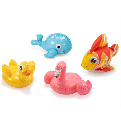 INTEX Puff ‘N Play® Water Toys INTEX Swimming Ring Float (60cm) Party Toy Inflatable