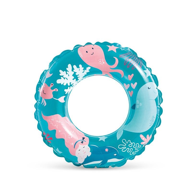 INTEX Puff ‘N Play® Water Toys INTEX Swimming Ring Float (60cm) Party Toy Inflatable