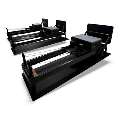 Tula Ropia 普拉提器械床：无缝设计，滑车顺畅。全伸缩绳索系统。适合所有普拉提水平的普拉提器械床，配有塔式梯桶。 