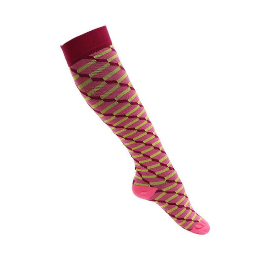 Compression Socks Knee High Men Sports Socks 20-30mmHg Edema Diabetes Varicose Veins Running Women Marathon Compression