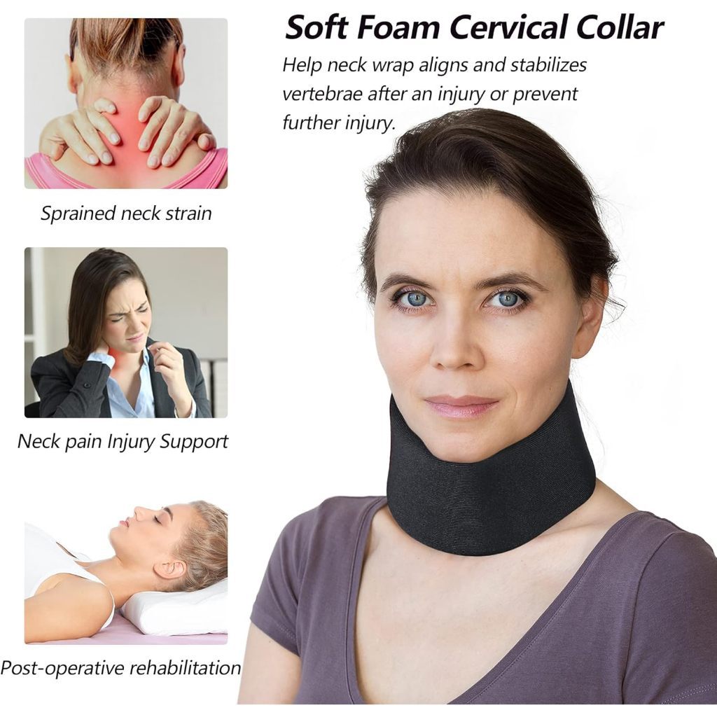 SG Ready Stock Neck Brace Neck Support Neck Protection Posture Correction Cervical Spine Head Support