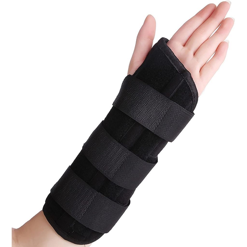 Wrist Splint Brace – Carpal Tunnel Relief, Tendonitis, Adjustable Breathable Support Left/Right S/M/L