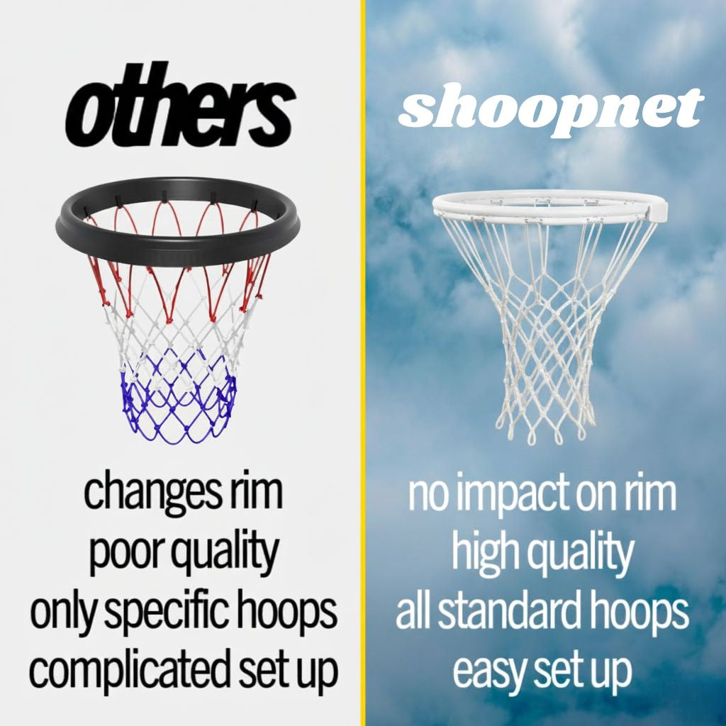 Shoop 便携式磁性篮球网，发出清脆的投篮声，告别追球烦恼，轻松安装，抛掷式吸附系统