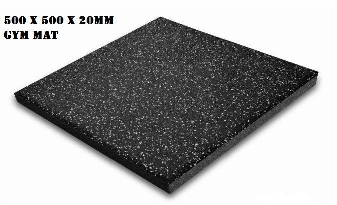 Rubber gym mats High Density EPDM Rubber Tile Mat With Connector 20mm Thickness Crossfit Gym Flooring