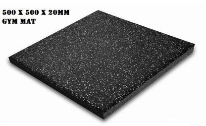 Rubber gym mats High Density EPDM Rubber Tile Mat With Connector 20mm Thickness Crossfit Gym Flooring